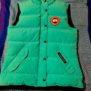 Canada Goose Turquoise Vest
